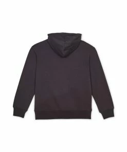 Purple Brand (black French Terry Stencil Logo Zip Hoodie)