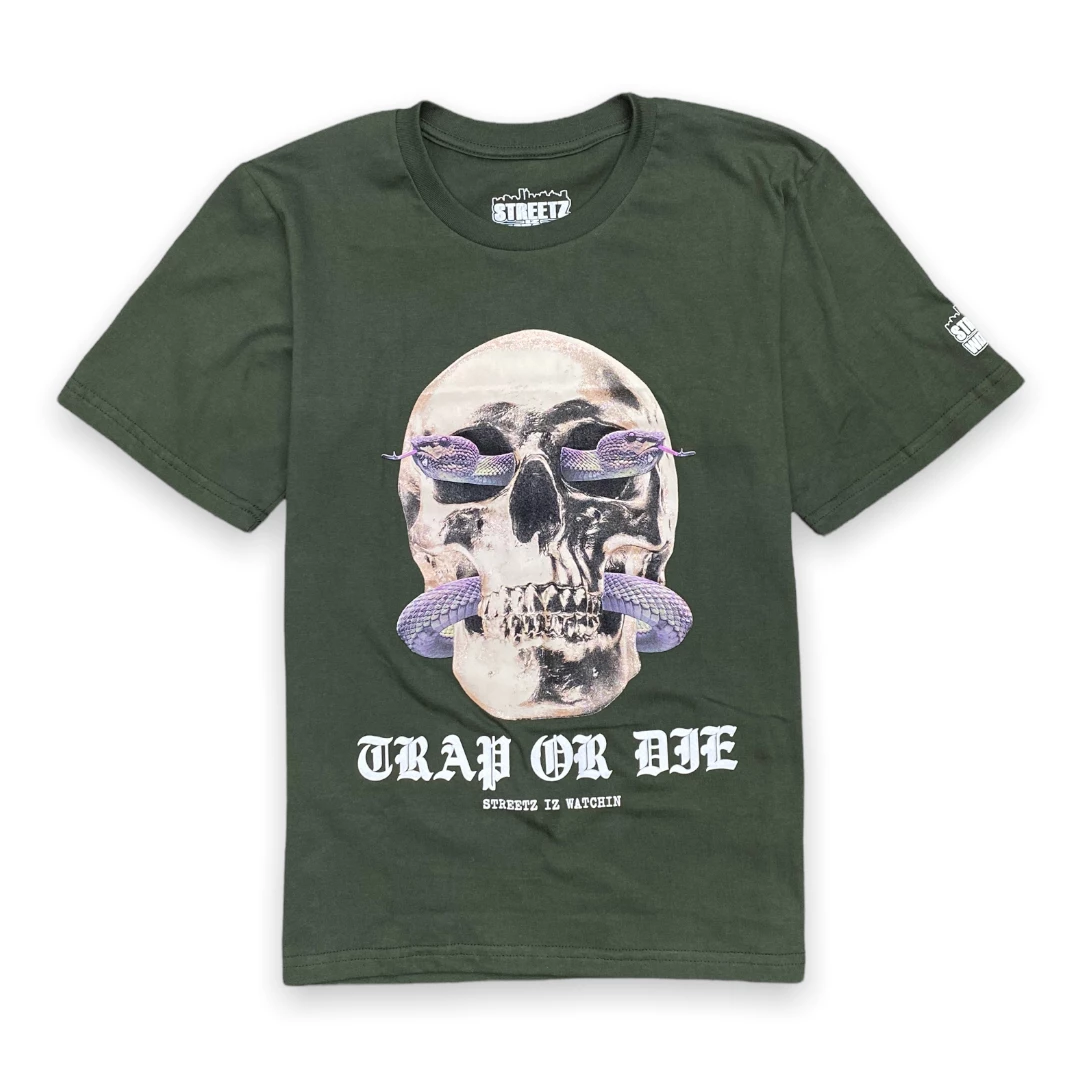 Streetz Iz Watchin Streetz Is Watchin (olive “skull Snake T-shirt) New Arrivals 3 Streetz Iz Watchin Streetz Is Watchin (olive “skull Snake T-shirt) New Arrivals