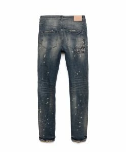 Purple Brand (blue Bandana Print Patch Jean)