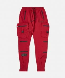 New Arrivals Eight & Nine (red/black Combat Cargo Pant)