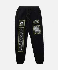 Eight & Nine (black Acid Sweatpant )