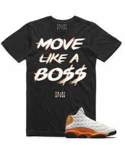 Point Blank (black/orange “move Like A Boss T-shirt) New Arrivals