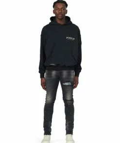 New Arrivals Purple Brand (black Bandanna Patch Pocket Jean)