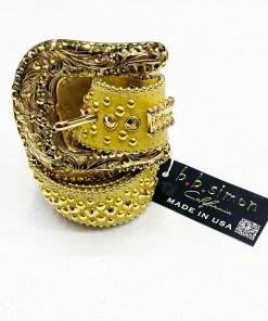 B.B Simon (gold/Gold Crystal Belt)