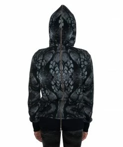 Cult Of Individuality (raven Split Zip Hoodie)