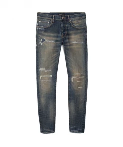 New Arrivals Purple Brand (blue Dirty Indigo Repair Jean)