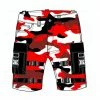 New Arrivals Preme Denim (red Camo Cargo Short)