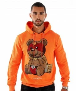 Avenue George (orange "teddy Bear Hoodie)