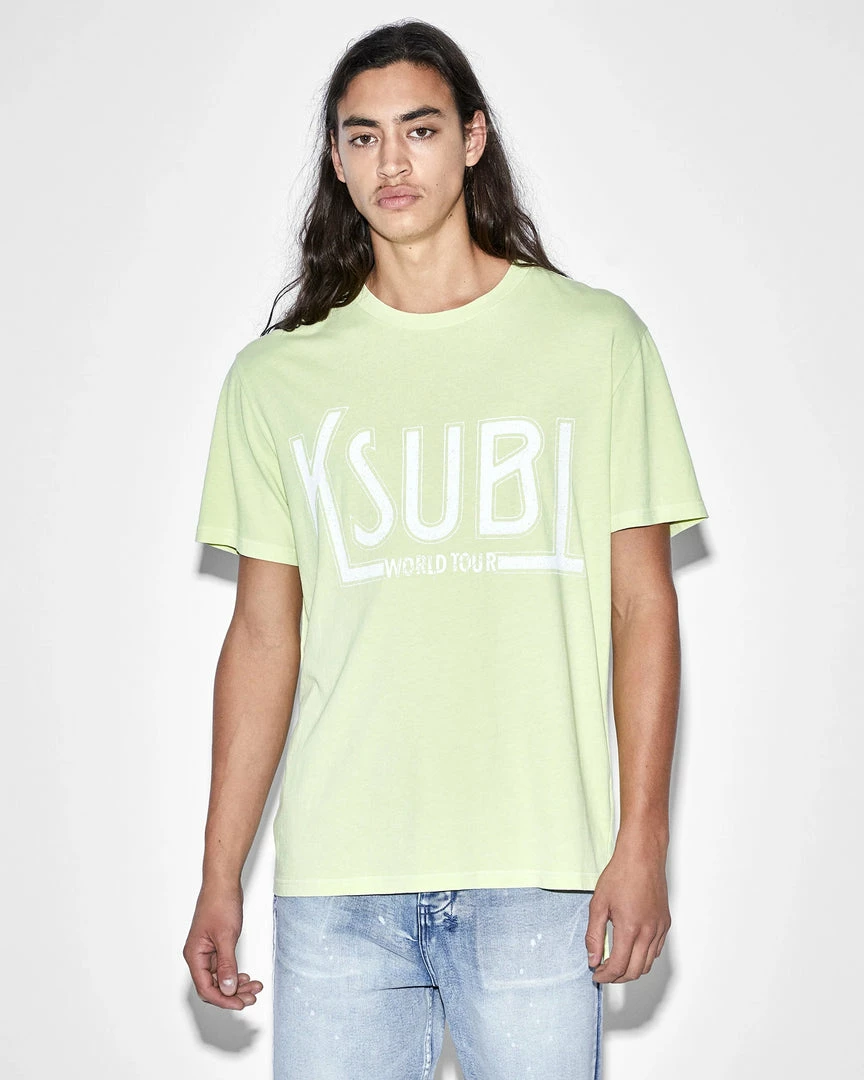 Ksubi ( Green Tickets Kash Ss Tee Acid T-shirt) New Arrivals 3 Ksubi ( Green Tickets Kash Ss Tee Acid T-shirt) New Arrivals