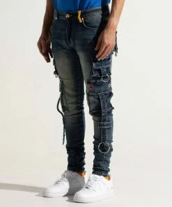 Pheelings Blue /multicolor Cargo Jean) 6 Pheelings Blue /multicolor Cargo Jean)