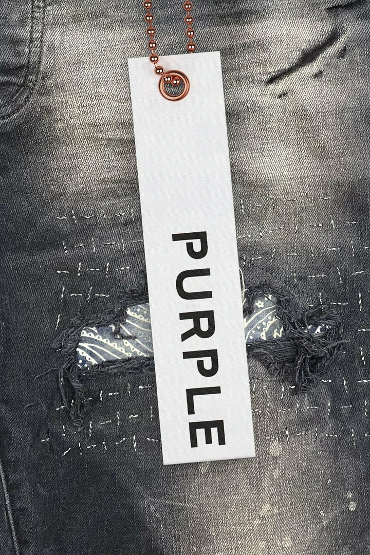 New Arrivals Purple Brand (black Bandanna Patch Pocket Jean) 5 New Arrivals Purple Brand (black Bandanna Patch Pocket Jean)