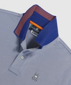 Psycho Bunny (men’s Bold Blue Akton Sport Polo) New Arrivals
