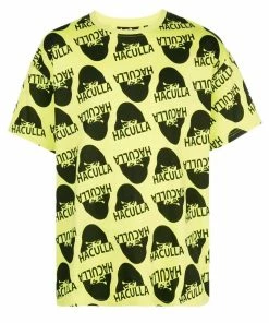 Haculla (lime/black Crewneck T-shirts)