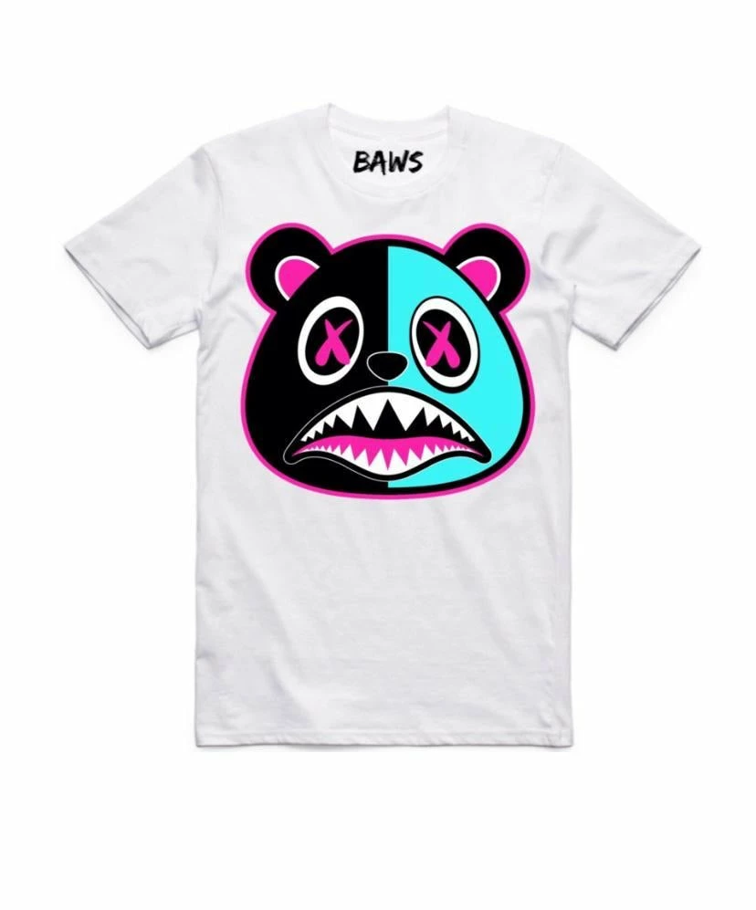 Baws (white/Turquoise Crewneck T-shirts) New Arrivals 3 Baws (white/Turquoise Crewneck T-shirts) New Arrivals