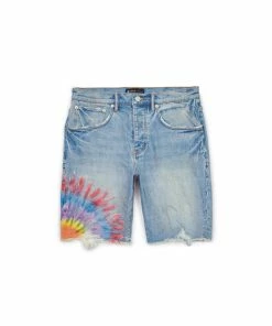 Purple Brand (multicolor Ur Tie Dye Indigo Short)
