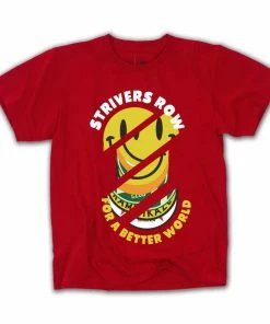 Strivers Row (red “for A Better World T-shirt) New Arrivals