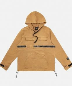 New Arrivals Eight & Nine (tan Strapped Up Vintage Wash Hoodie)