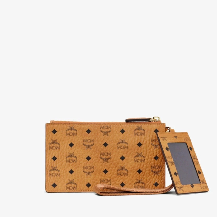 New Arrivals MCM (Brown Multifunction Pouch In Visetos) 3 New Arrivals MCM (Brown Multifunction Pouch In Visetos)
