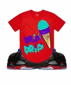 Planet Grapes (Red/purple “drip Drip Tee) New Arrivals