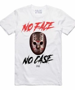 New Arrivals Point Blank (white “no Face No Case T-shirt)