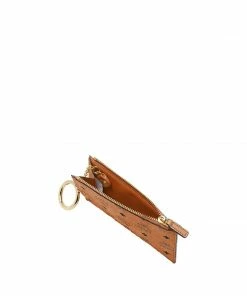 Mcm (cognac Key Pouch In Visetos Wallet) New Arrivals