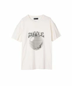 Purple Brand (white Asterism T-shirt) New Arrivals