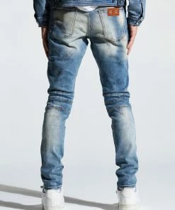 Crysp Denim (blue/sand Biker Wash Jeans) New Arrivals