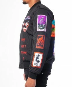 Sugarhill Sugar Hill (black Mutant Bomber Jacket) New Arrivals