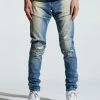 Crysp Denim (sand/blue Cut Wash Jeans) New Arrivals