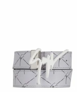 Giuseppe Zanotti (grey/white Leather Belt)