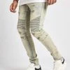 Damati Denim (light Blue Biker Cut Jean)