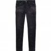 Purple Brand (3 Needle Black Wash Repair Jean)
