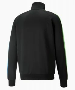 Puma (black/blue/ Green Iconic Track Jacket)