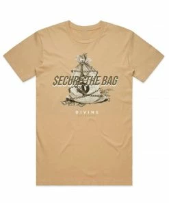 Streetwear (tan “secure The Bag T-shirt)