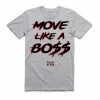 Point Blank (Grey/red “move Like A Boss T-shirt) New Arrivals