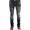Cult Of Individuality (blue Punk Super Skinny Jean)