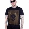 AVENUE GEORGE (Black/Gold CREWNECK T-SHIRTS)