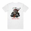 New Arrivals Streetwear (white “hustlers Only Teddy Bear T-shirt)