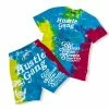 Hustle Gang (multicolor Hawaiian Ocean Short Set)