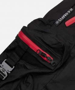New Arrivals Eight & Nine (black/red Combat Cargo Zipper Short)