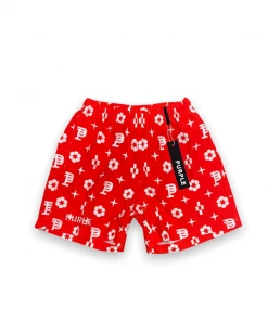 Purple Brand (red Monogram Swim Short)
