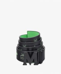 Mcm (Claus Matte M Reversible Belt 1.75” In Embossed Leather) New Arrivals