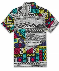 Reason (multicolor “ Aztec Clash Button Up) New Arrivals
