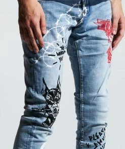 Crysp Denim (blue/black/white Wash Jeans) New Arrivals