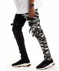 New Arrivals Reelistik Nyc (black/white Zip Jean)