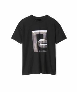 New Arrivals Purple Brand (black Chrome Icon T-shirt)