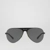 Versace (dark Grey Medusina Pilot Sunglasses)