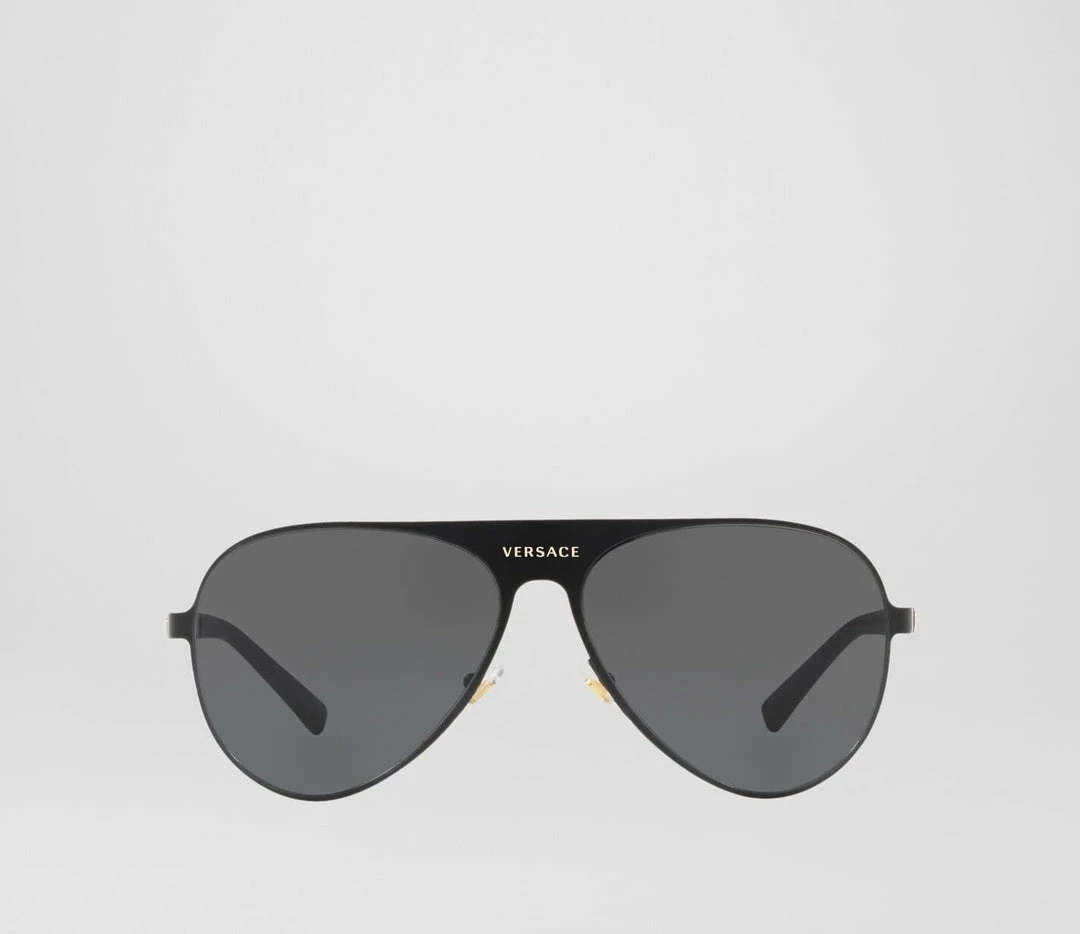 Versace (dark Grey Medusina Pilot Sunglasses) 3 Versace (dark Grey Medusina Pilot Sunglasses)