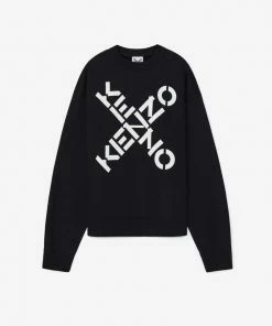 Kenzo (black Sport 'Big X' Sweater)