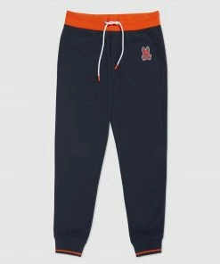 Psycho Bunny (men’s Navy Bayles Chain Stitch Sweat Pant)